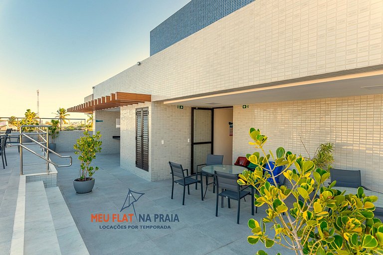 Estudio a 30 metros del mar piscina y restaurante