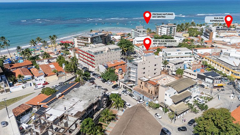 Privacidade e conforto Apto a 50m do mar no centro by Meu Fl