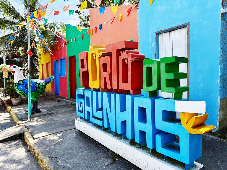 Harbor Living - Mareh Flat Centro de Porto de Galinhas