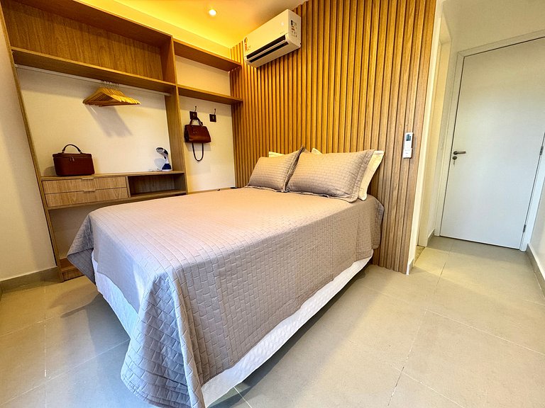 Sorprendente apartamento con 2 habitaciones y piscina privad