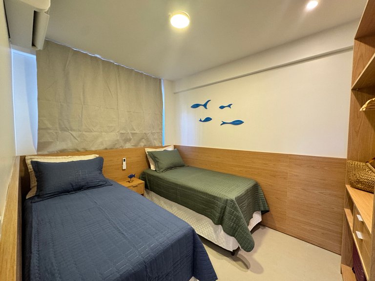Sorprendente apartamento con 2 habitaciones y piscina privad