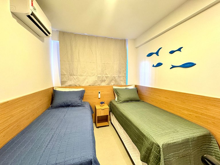 Sorprendente apartamento con 2 habitaciones y piscina privad