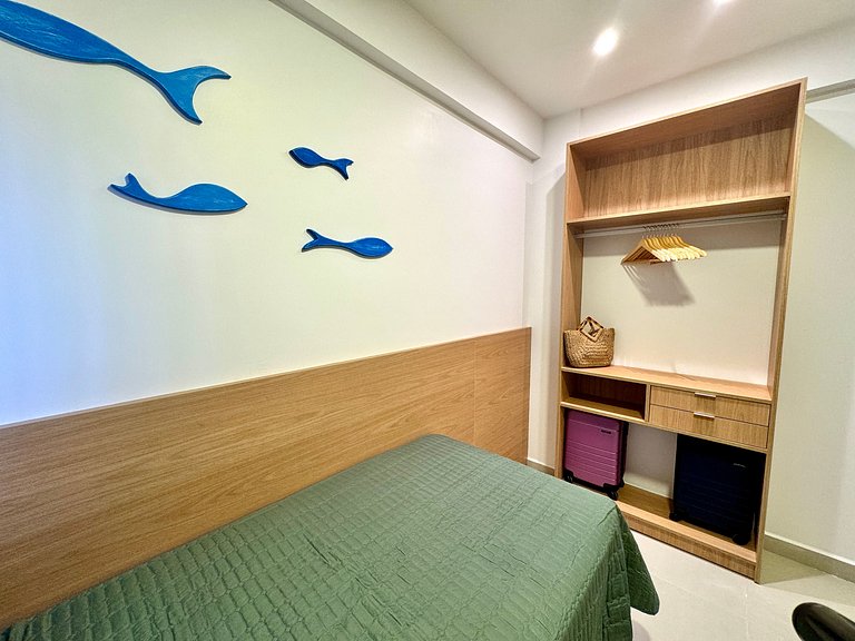 Sorprendente apartamento con 2 habitaciones y piscina privad