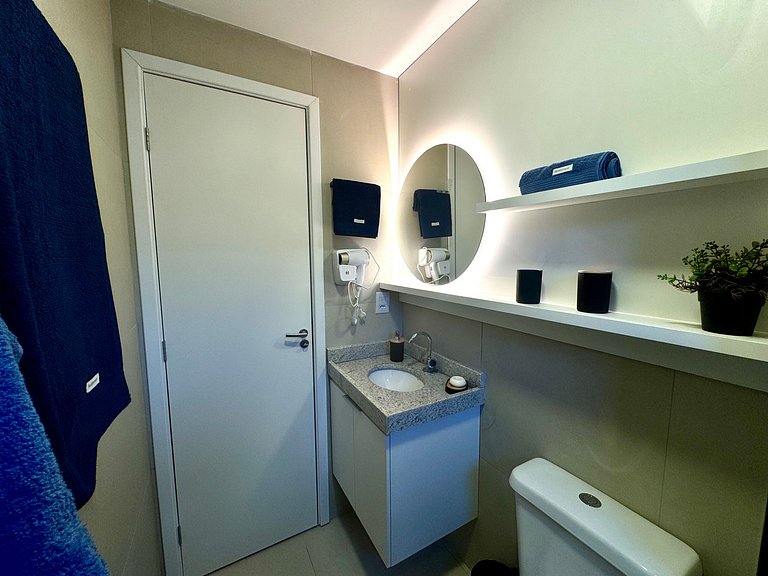 Sorprendente apartamento con 2 habitaciones y piscina privad
