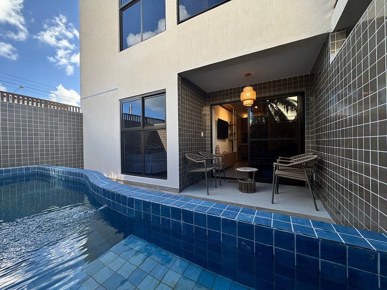 Amazing apartment with 2 bedrooms and private pool
