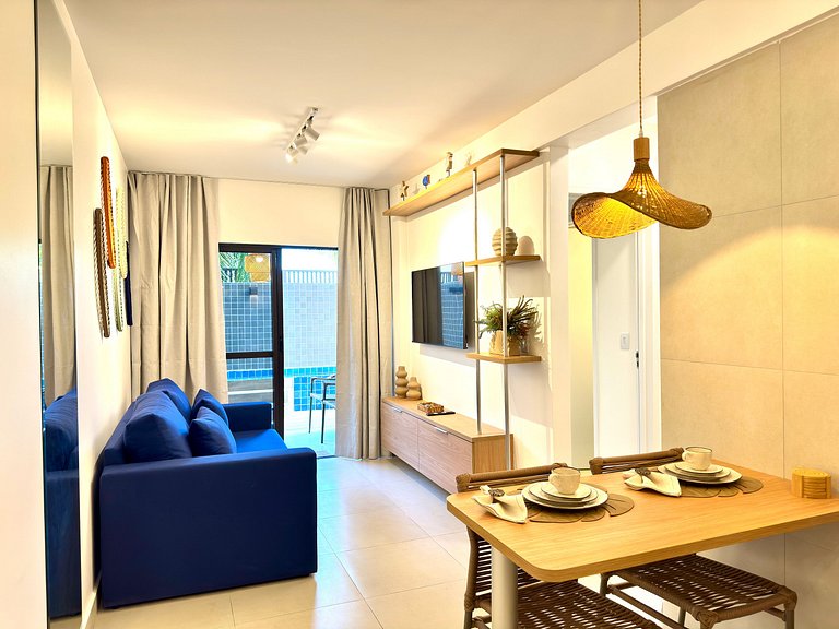 Amazing apartment with 2 bedrooms and private pool