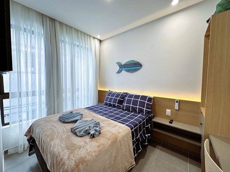 Paraíso a Dois no Centro da Vila e Perto do Mar