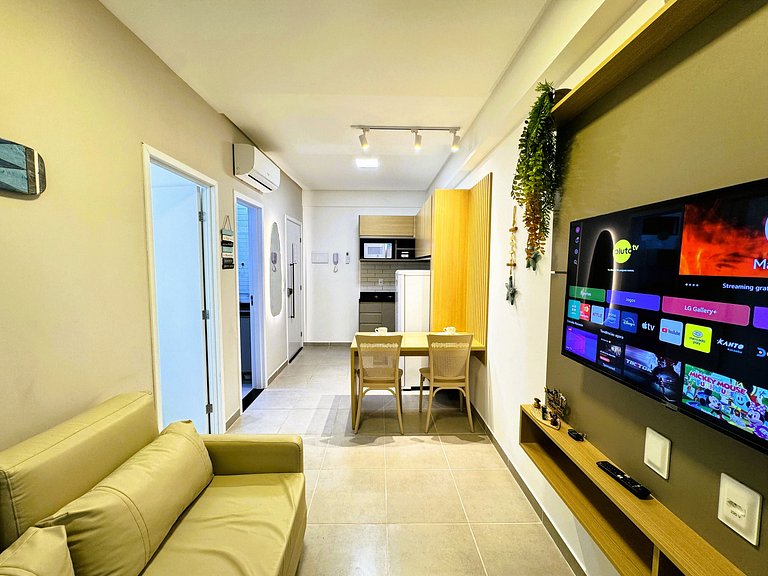 Paraíso a Dois no Centro da Vila e Perto do Mar