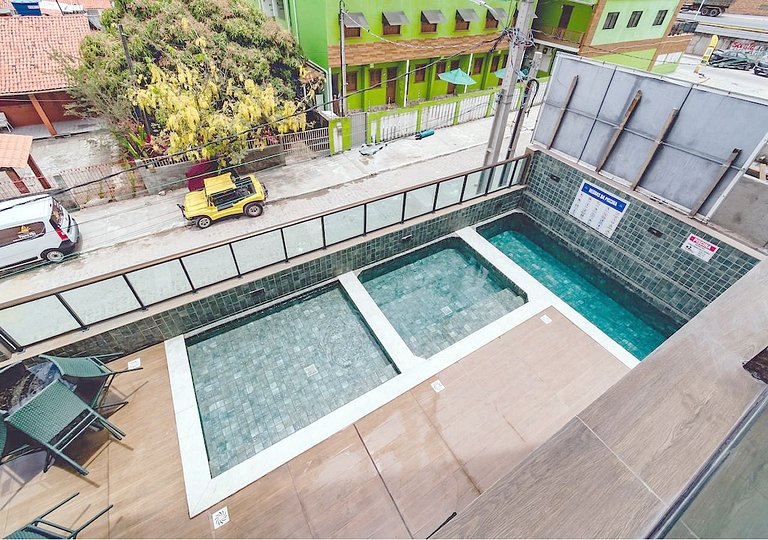 Paraíso a Dois no Centro da Vila e Perto do Mar