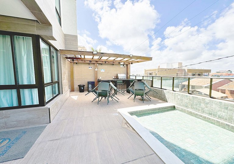 Paraíso a Dois no Centro da Vila e Perto do Mar