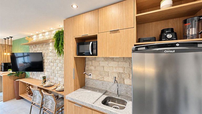 Studio Superluxo a 50m da Praia Centro de Porto