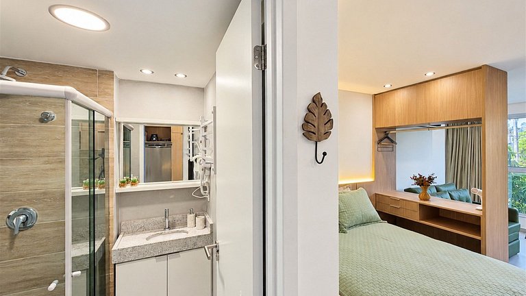 Studio Superluxo a 50m da Praia Centro de Porto
