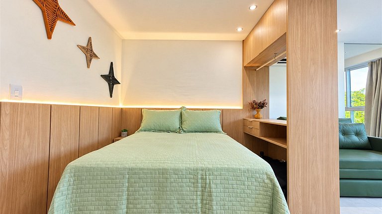 Studio Superluxo a 50m da Praia Centro de Porto