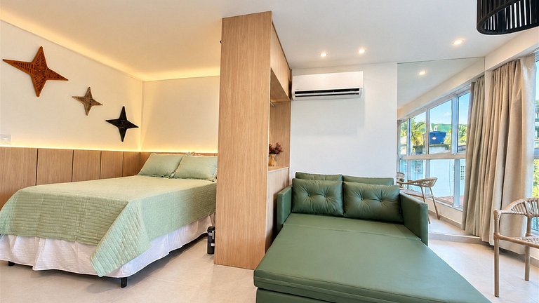 Studio Superluxo a 50m da Praia Centro de Porto